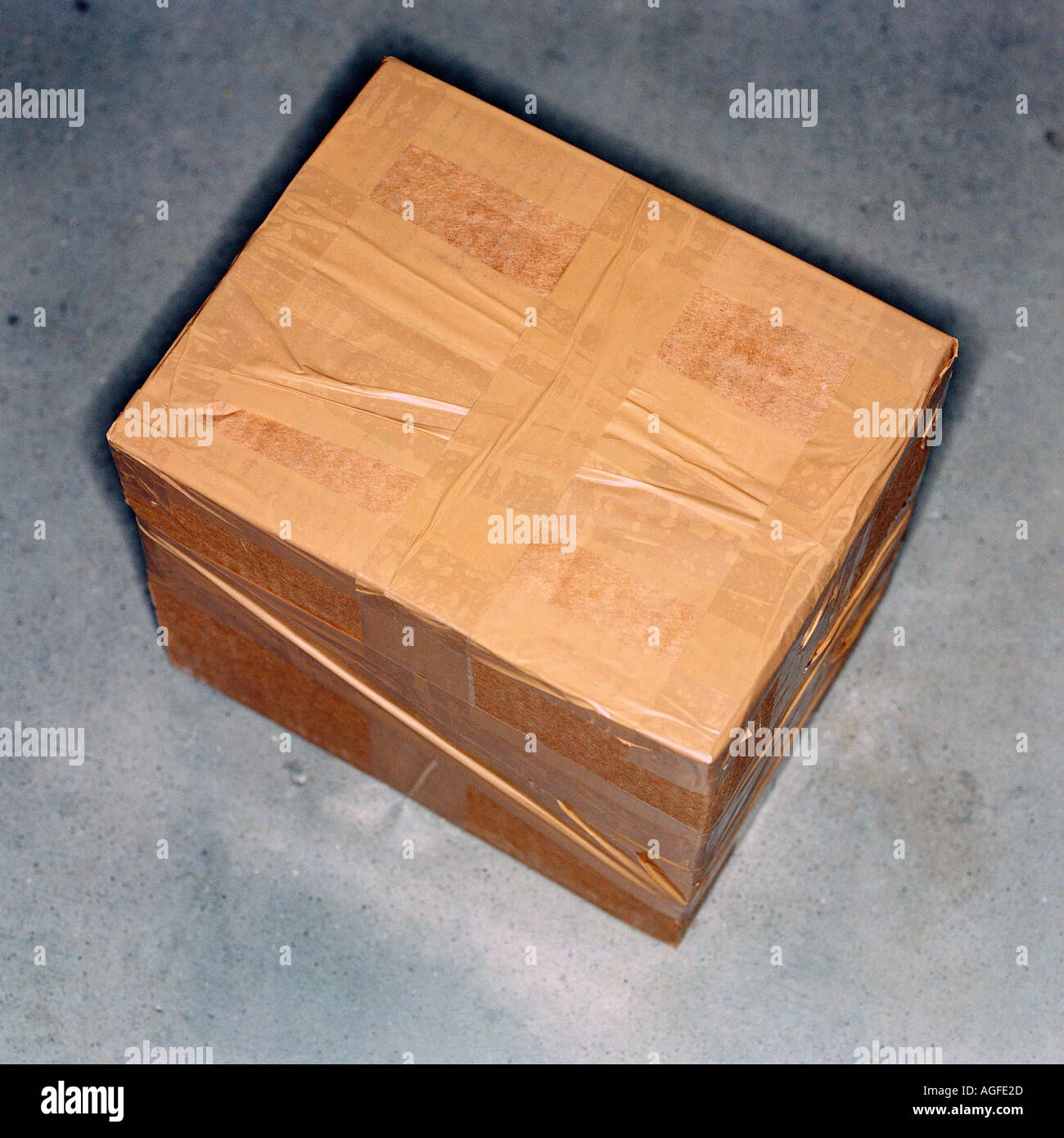 Well sealed box Stock Photo