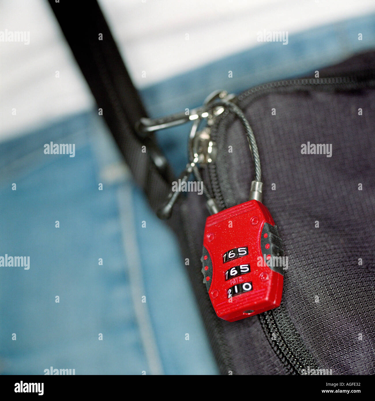 Combination lock Stock Photo