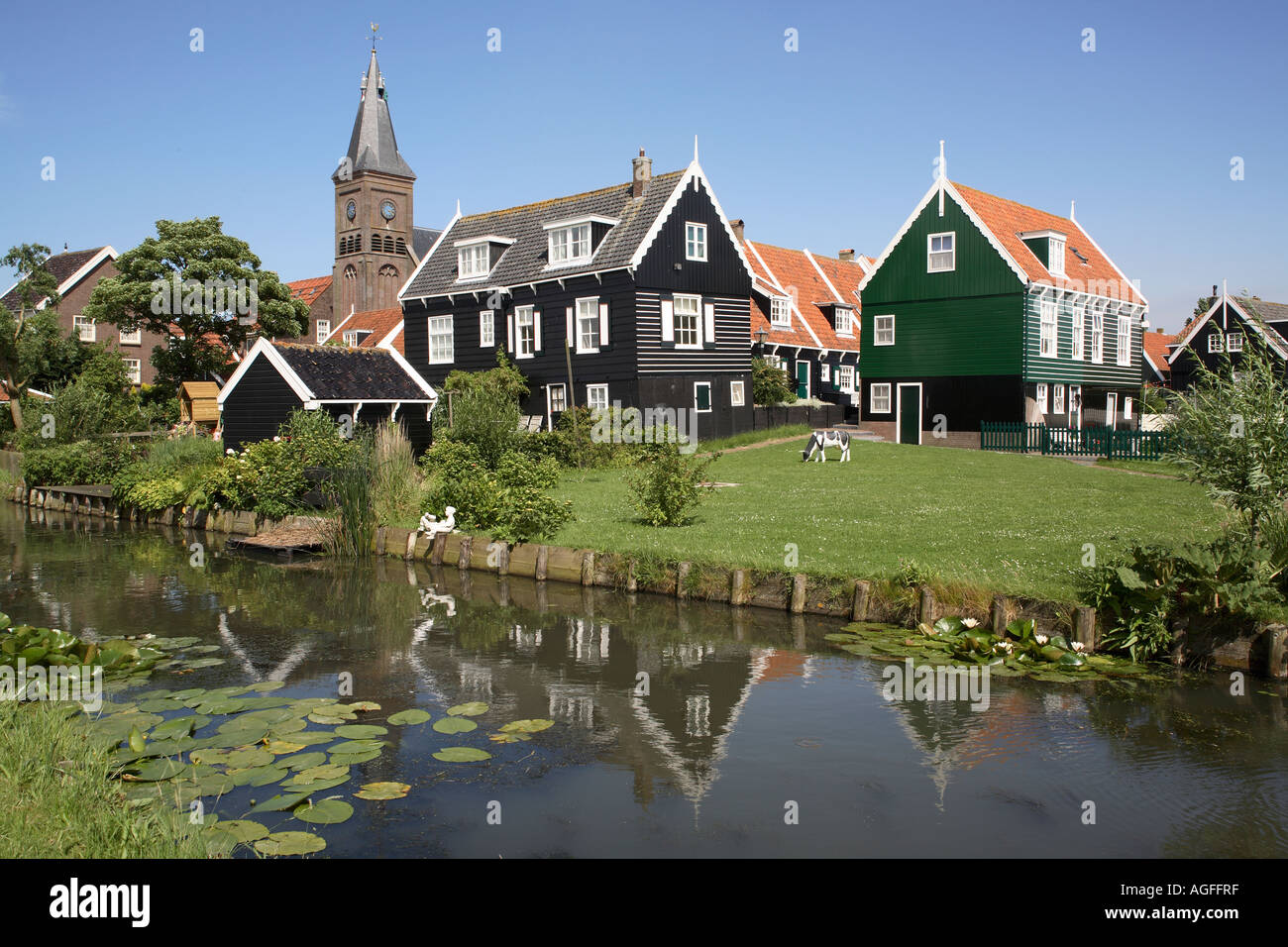 Holland. Marken Stock Photo