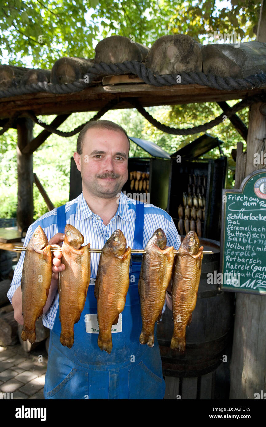 Smoked Fish Ahrenshoop Darss Fischland Mecklenburg Western Pomerania
