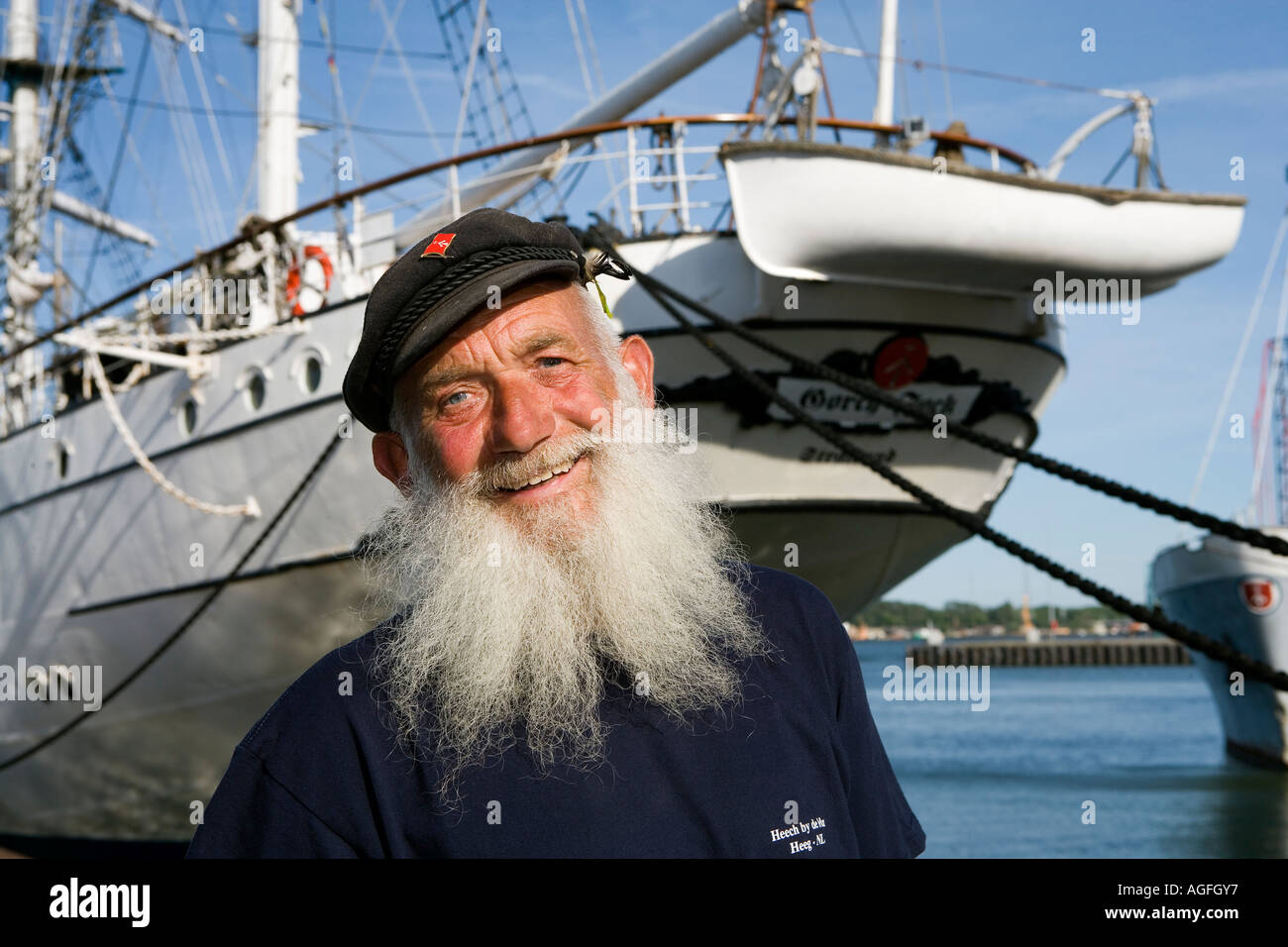 Seaman Gorch Fock Stralsund Mecklenburg Western Pomerania Germany Stock ...