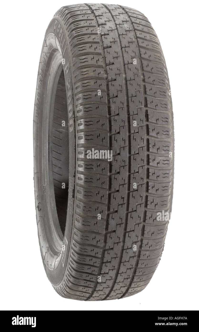 Road vehicle tire Stock Photo Alamy