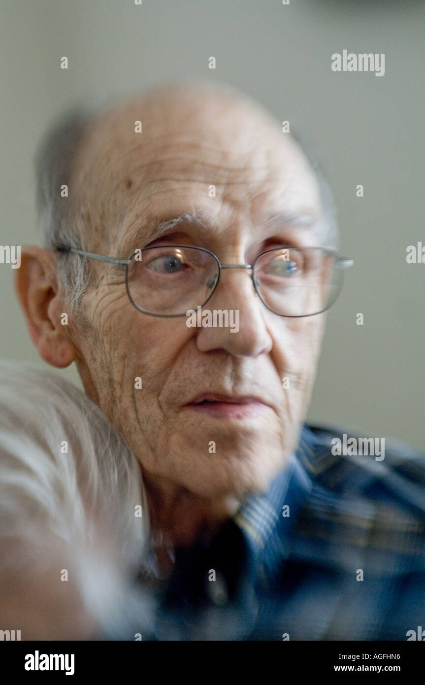 Elderly couple Stock Photo