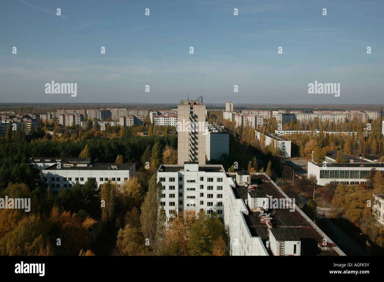 Prypiat Town Abandoned Immediately After Chernobyl Explosion