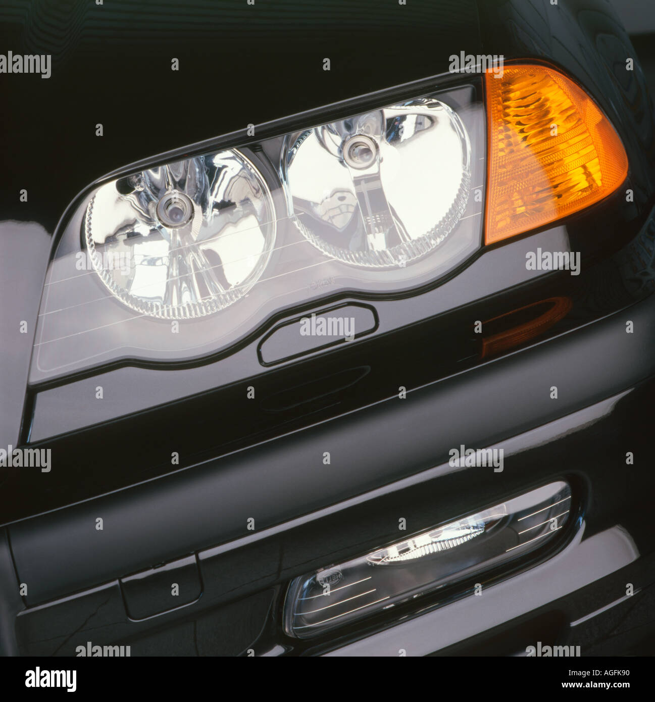 Headlights black hires stock photography and images Alamy