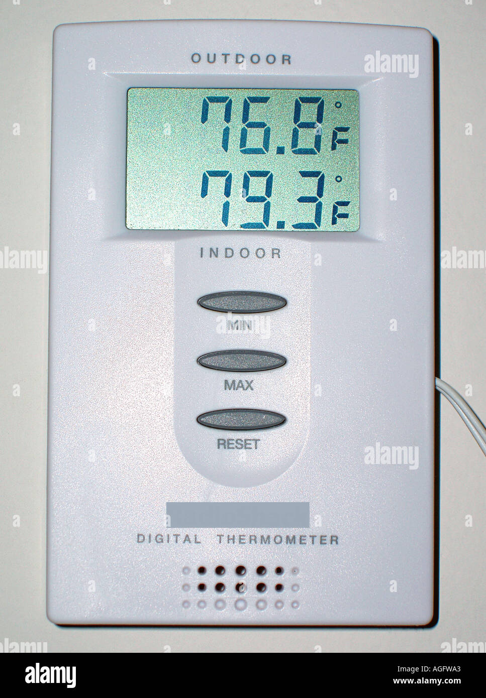 Battery powered thermometer hires stock photography and images Alamy