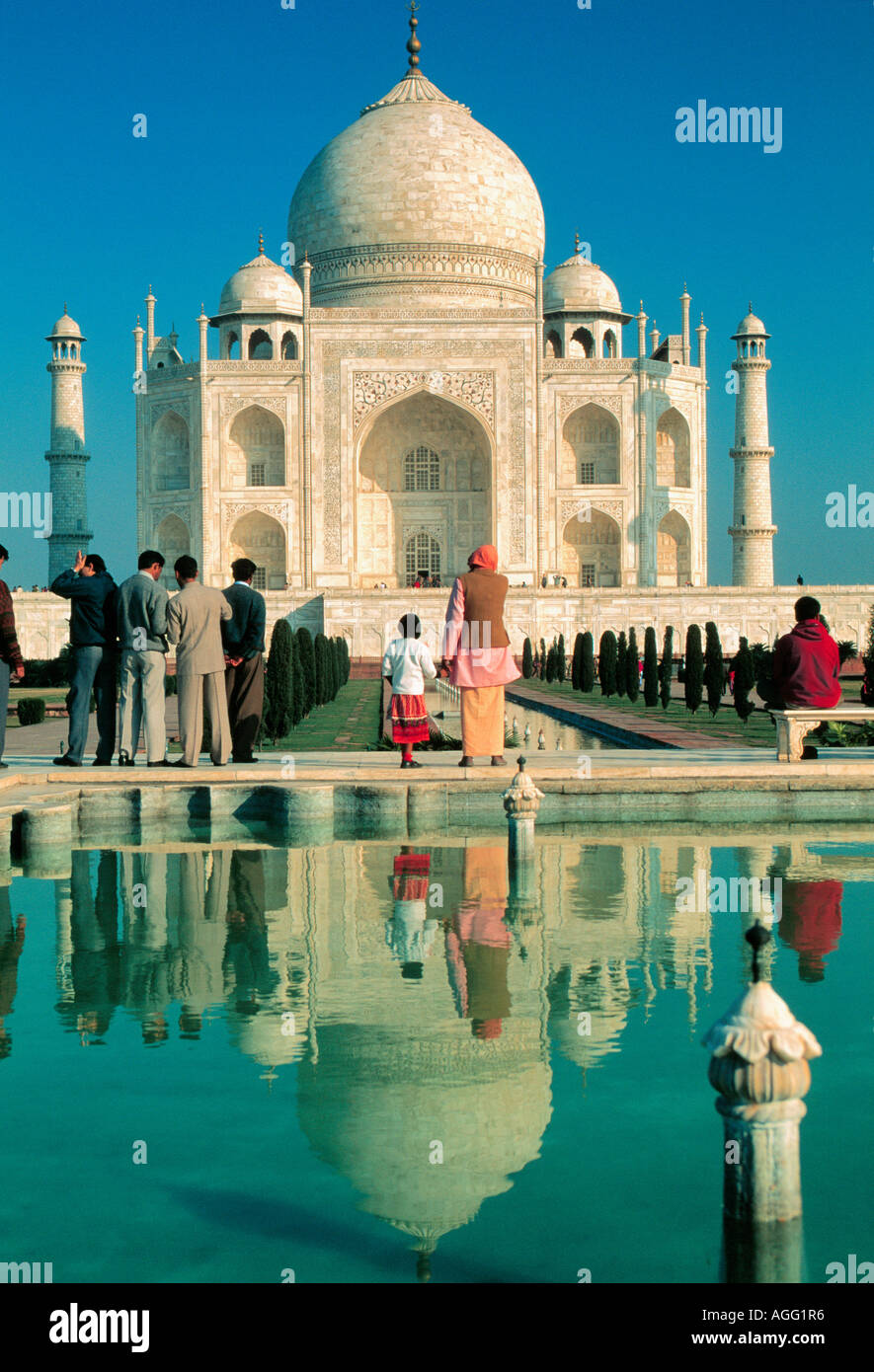 Taj Mahal, Agra, India Stock Photo Alamy
