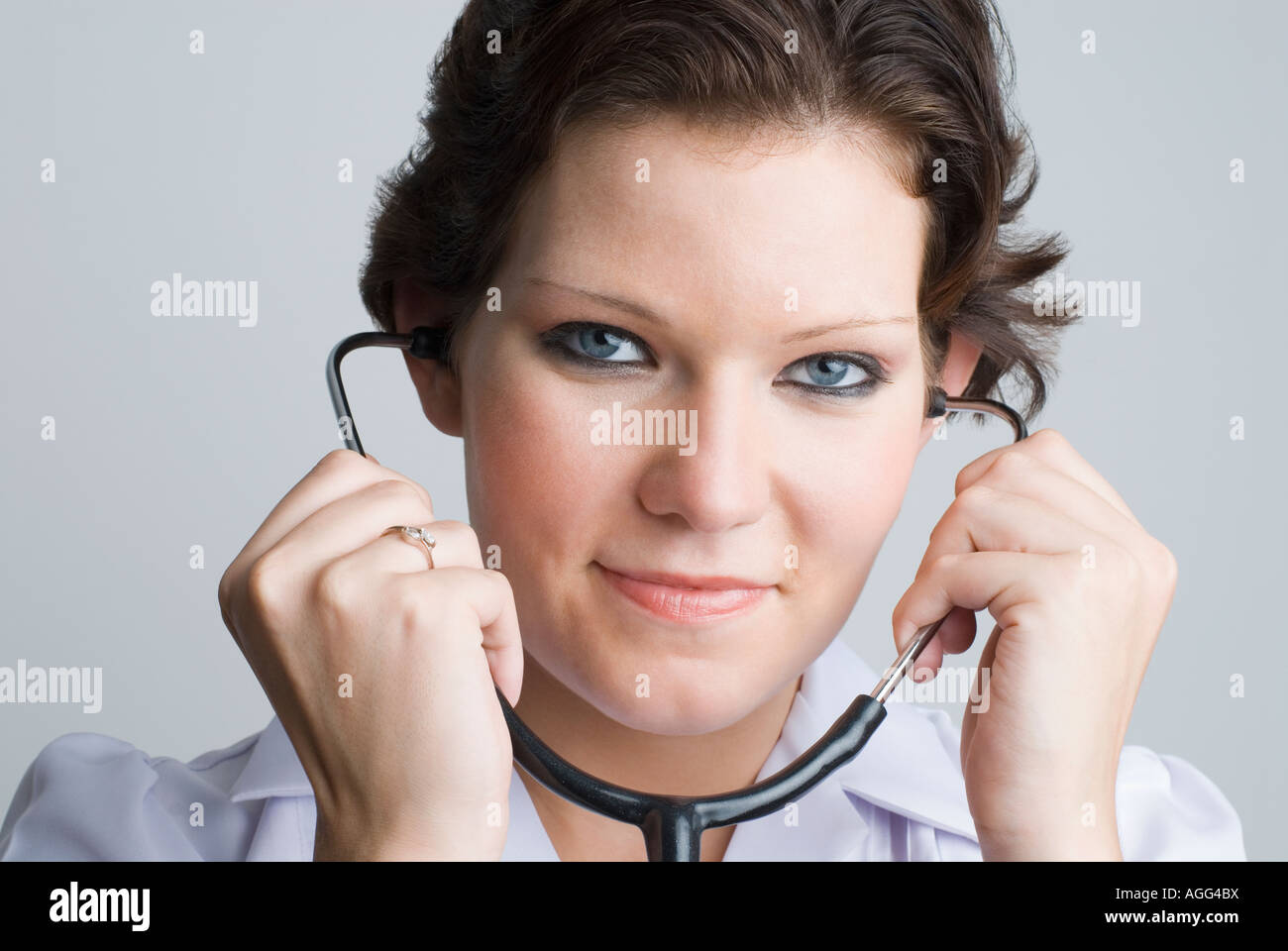 Close up portrait female lab hi-res stock photography and images - Alamy