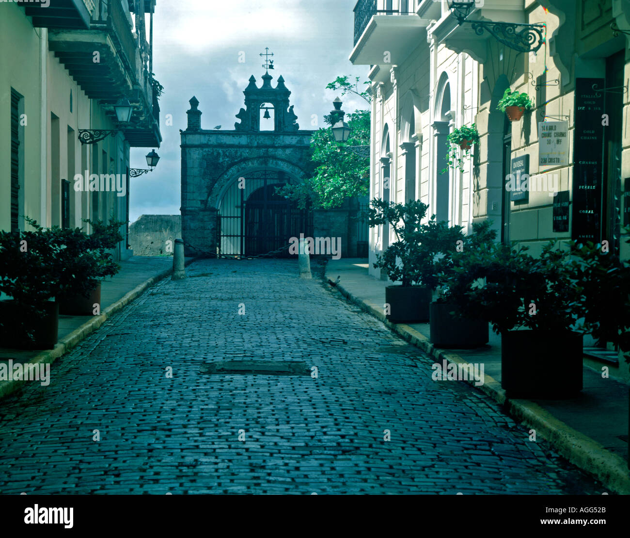 In Old San Juan in Puerto Rico is historic El Cristo Chapel which is a ...