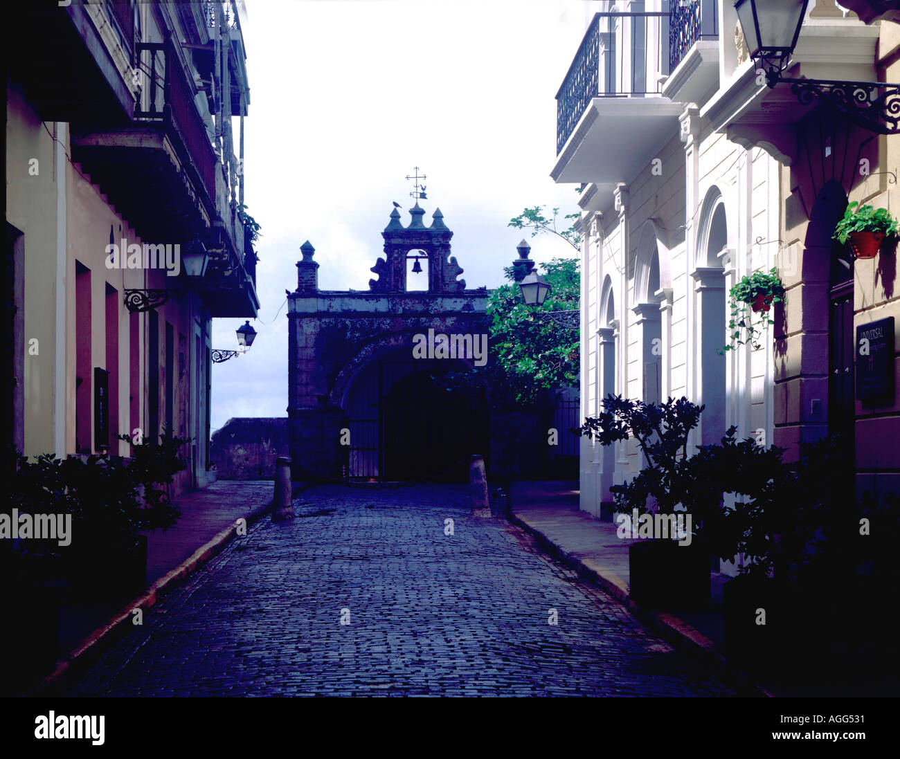 In Old San Juan in Puerto Rico is historic El Cristo Chapel which is a ...