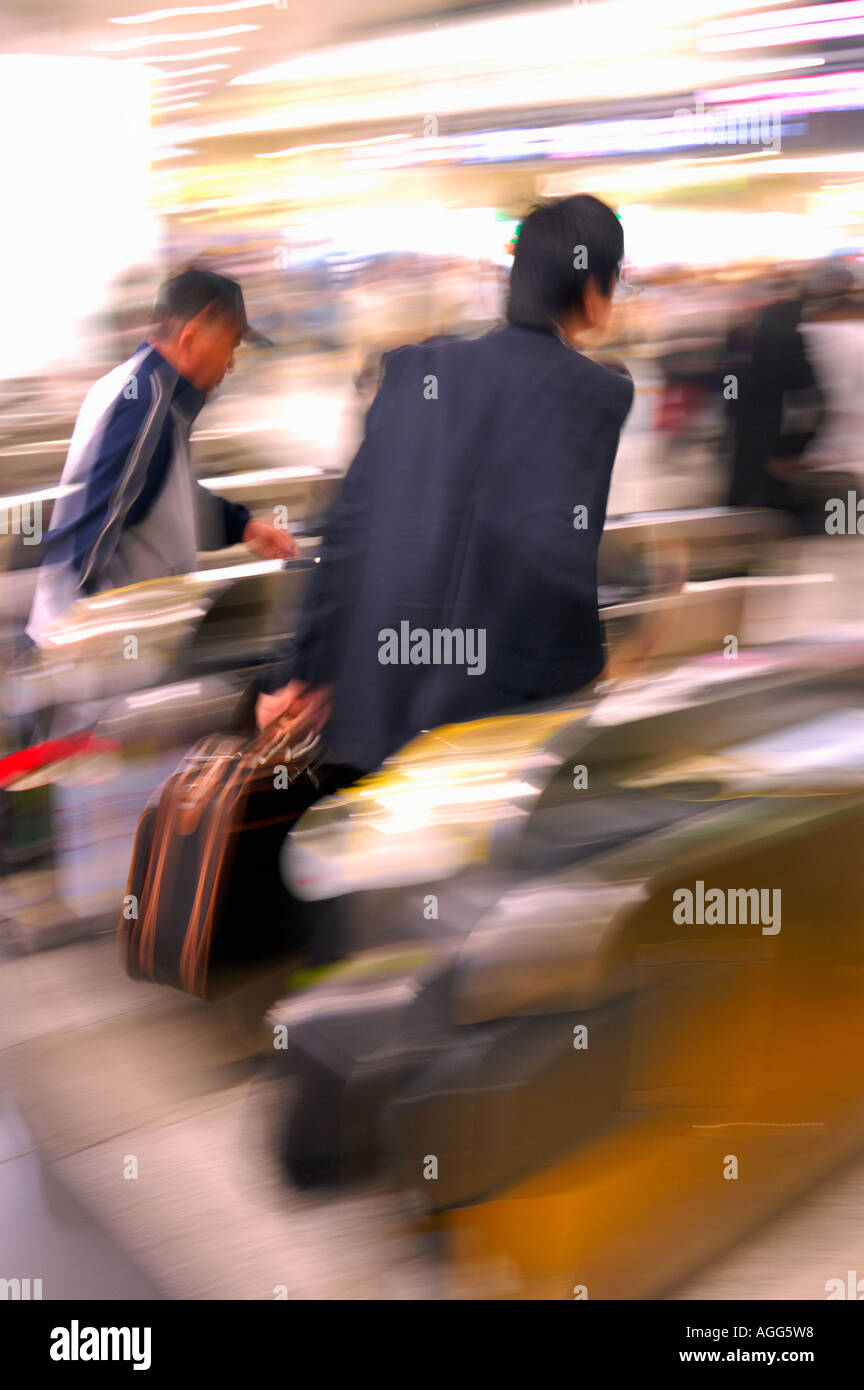 rush hour in subway station, Tokyo, Japan Stock Photo Alamy