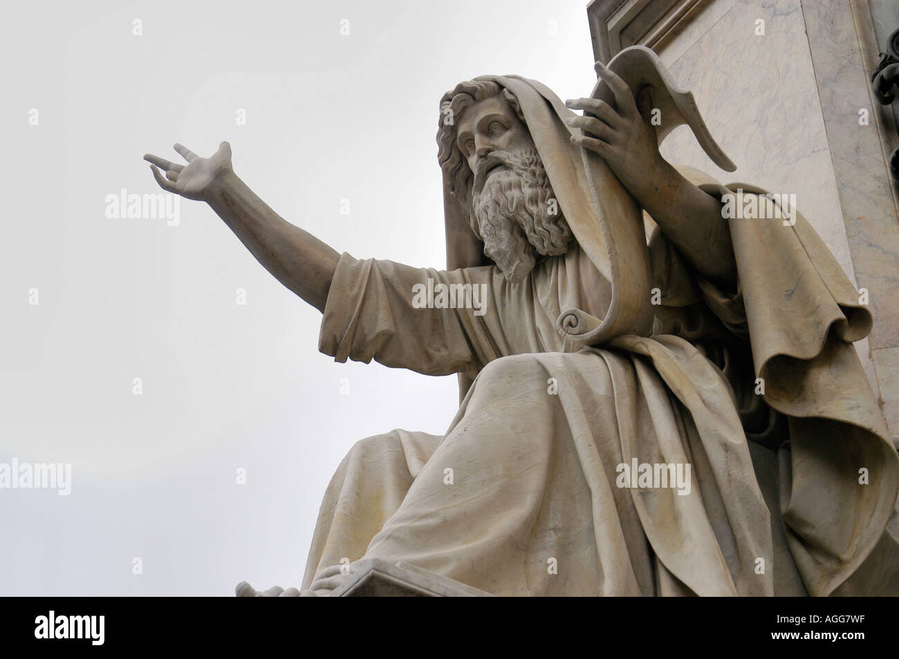 statue of Moses an the ten commandments, Rome, Italy Stock Photo Alamy