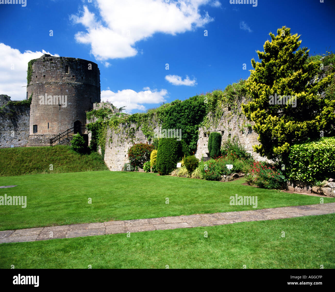 caldicot castle monmouthshire south wales Stock Photo Alamy
