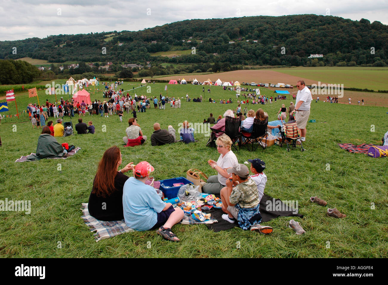 The Medieval Society recreate life in the 14th century in a
