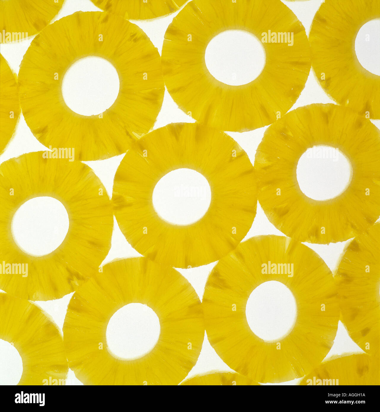 Slices of sweet pineapple Stock Photo Alamy