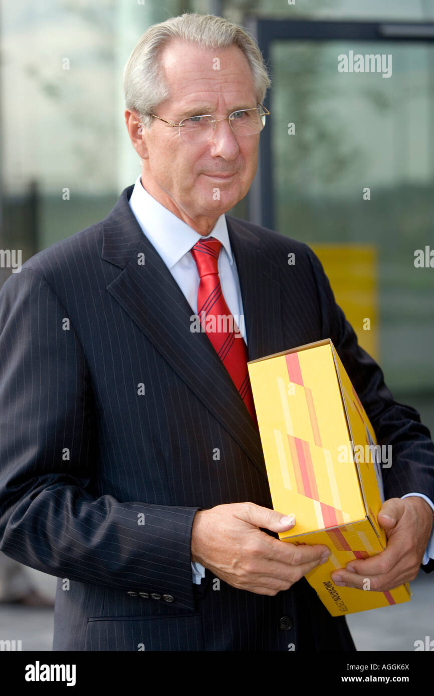 Klaus Zumwinkel, CEO of Deutsche Post World Net Stock Photo