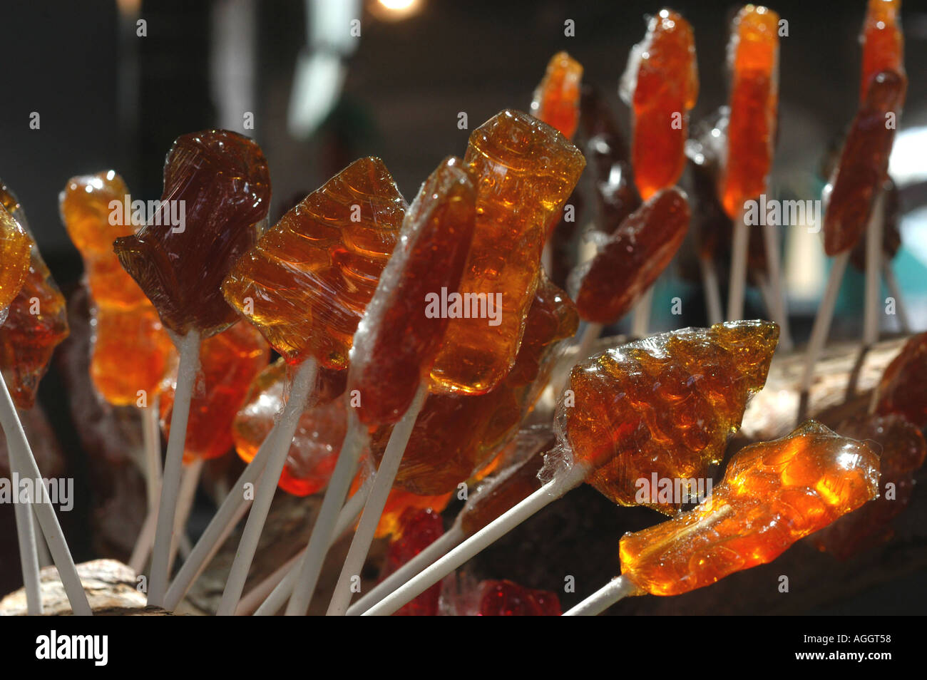 Maple syrup candies Montreal Canada Stock Photo Alamy
