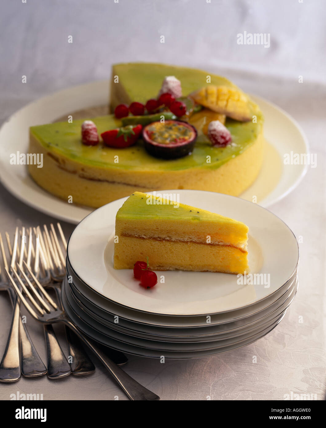 Exotic Fruit Sponge Gateau With Kiwi Passion Fruit Mango Keywords Baking Slice Entertaining Tea Stock Photo Alamy Exotic Fruit Sponge Gateau With Kiwi Passion Fruit Mango Keywords Baking Slice Entertaining Tea Stock Photo Alamy
