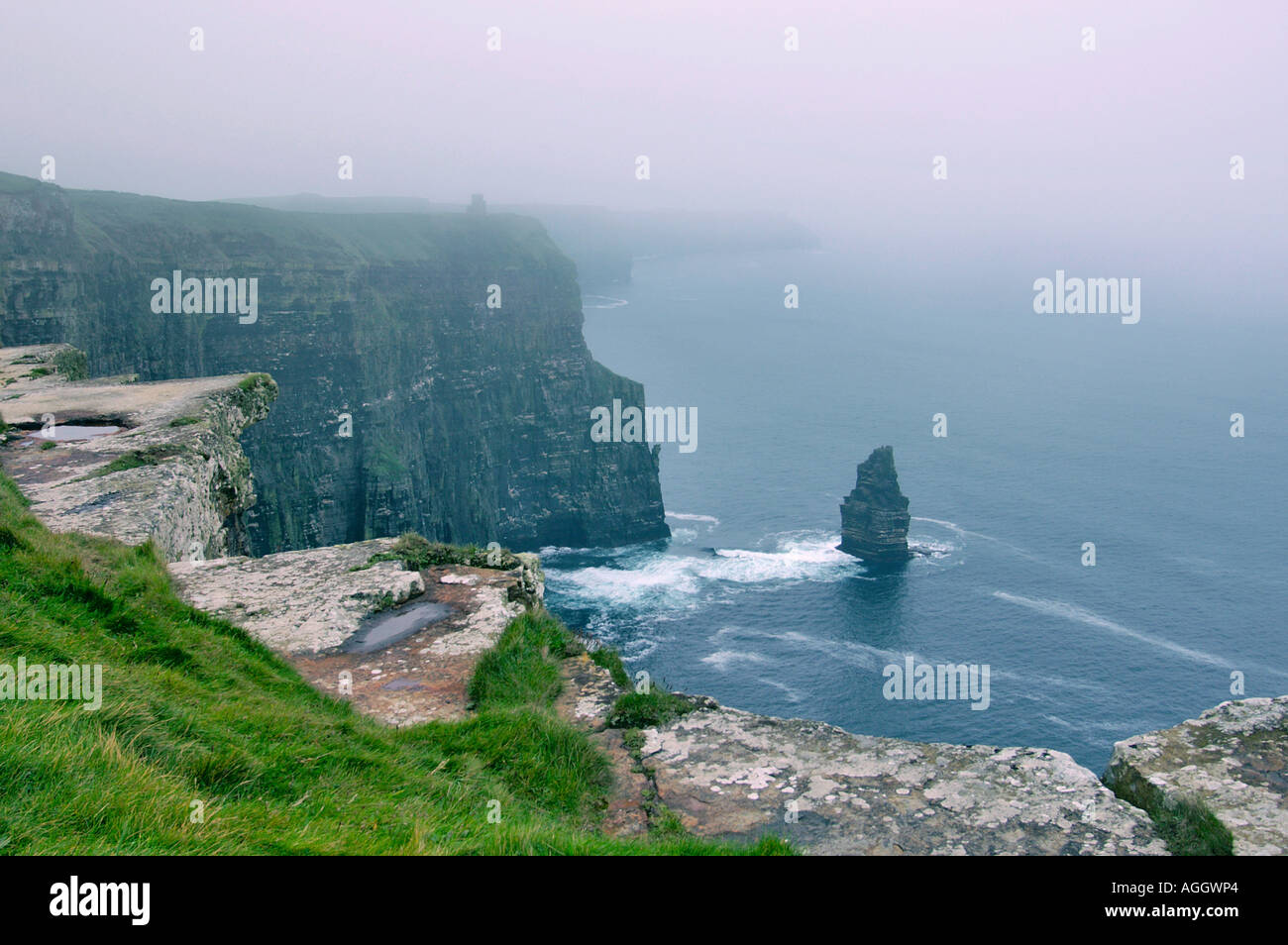 Cliffs of Moher, County Clare, West Coast, Ireland Stock Photo