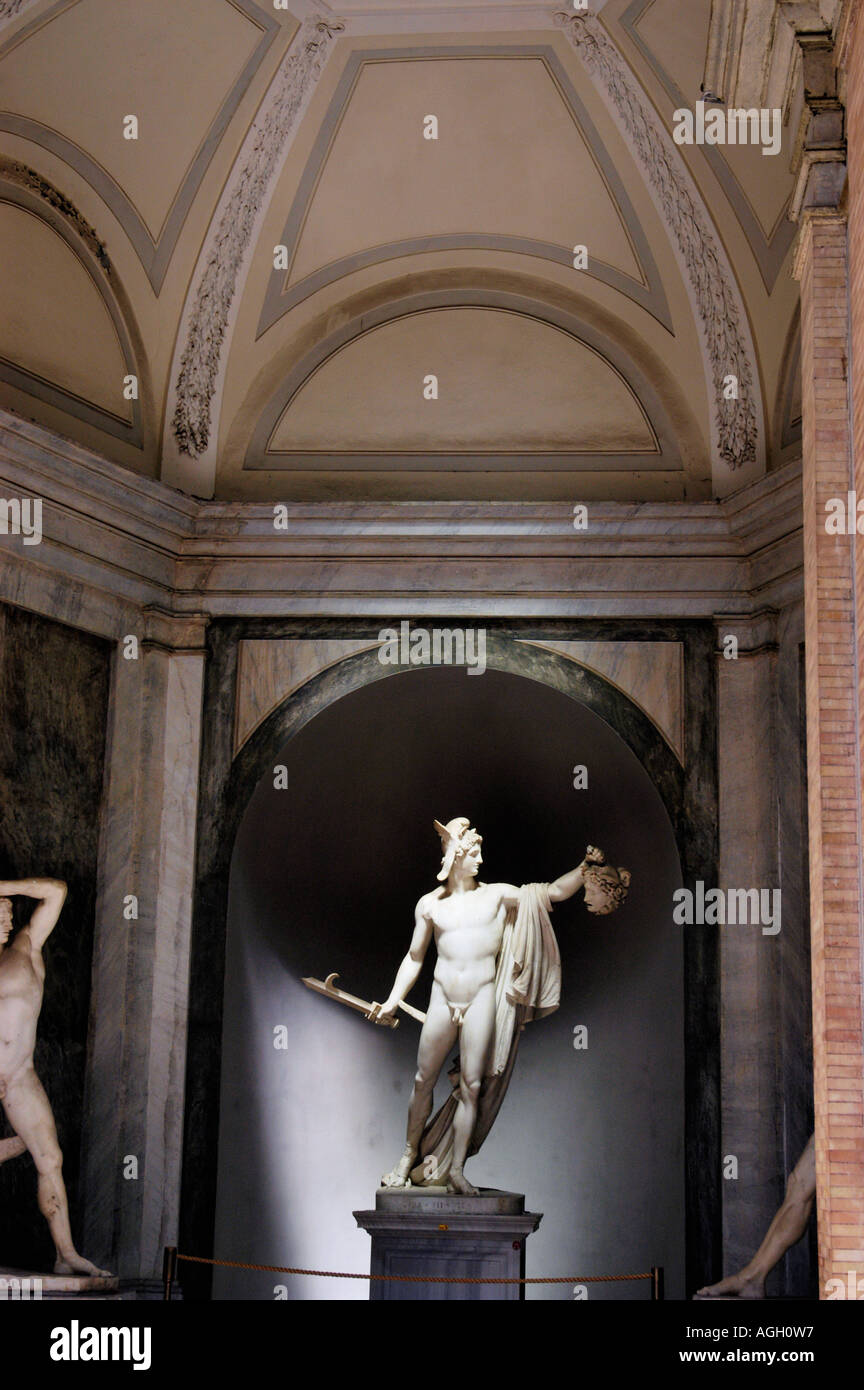 Statue perseus vatican italy hi-res stock photography and images - Alamy