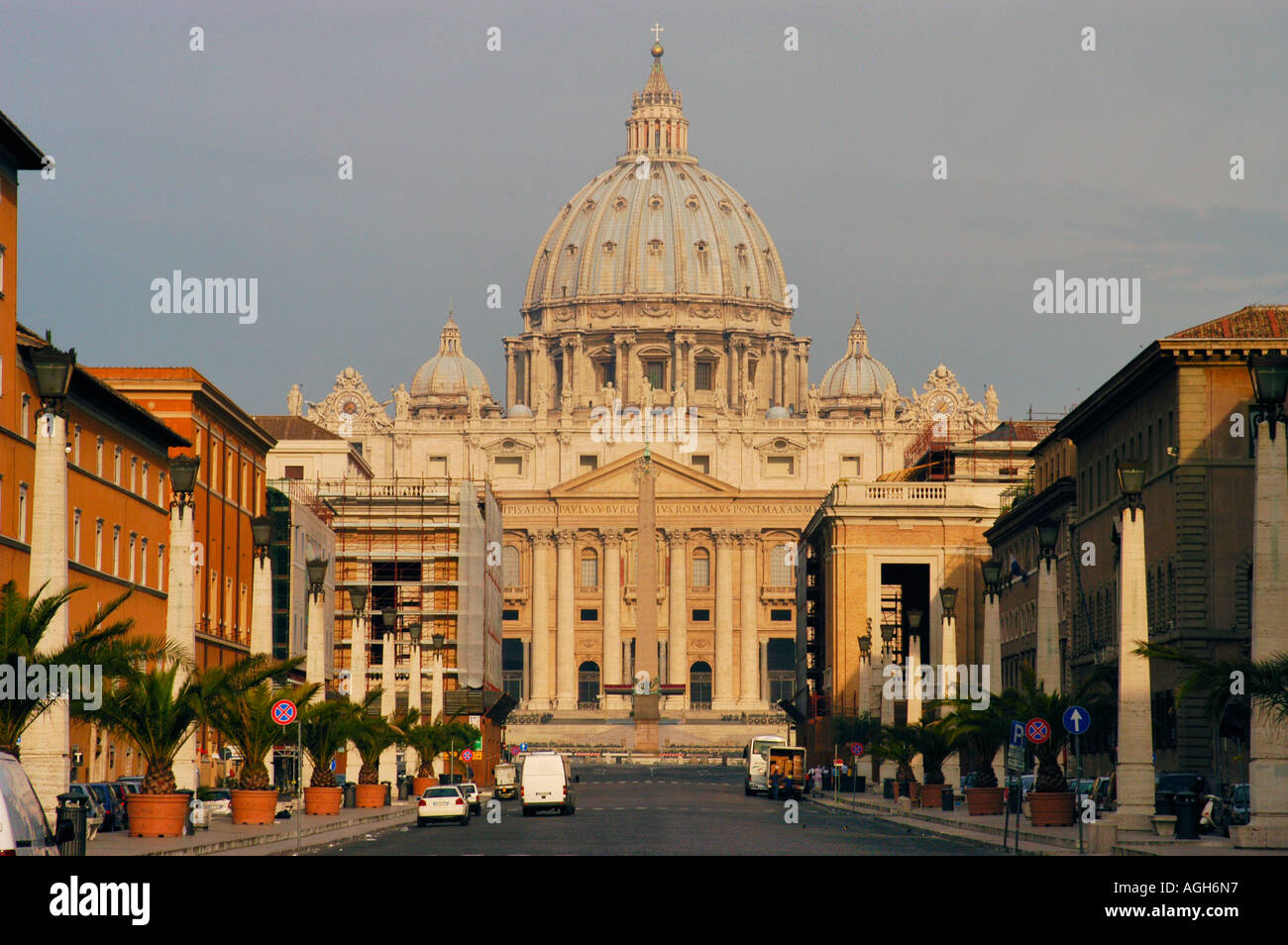 St. Peter´s Cathedral, Vatican, Rome, Italy Stock Photo