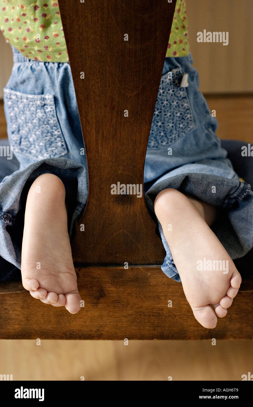 young childs feet Stock Photo Alamy