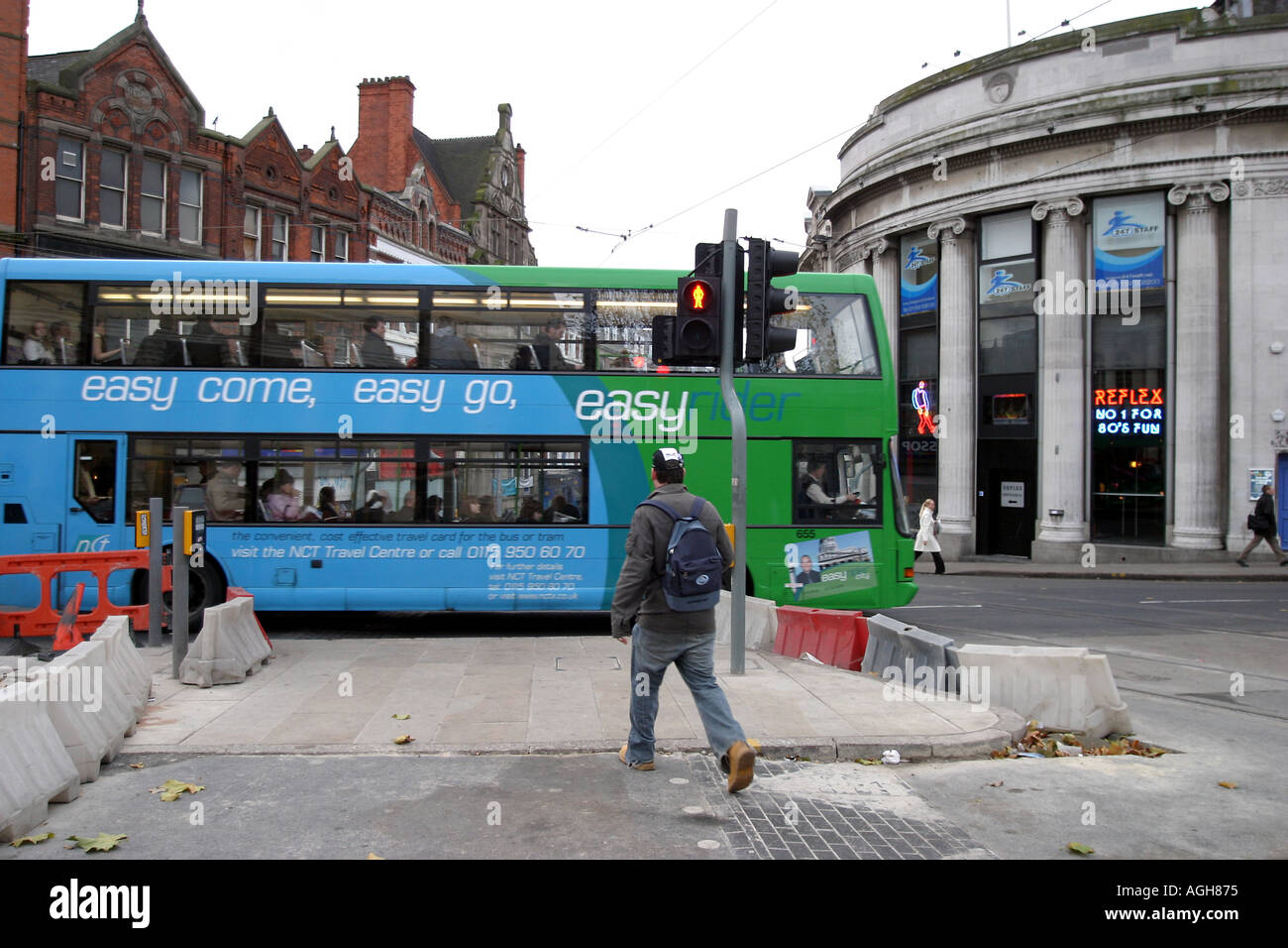 nottingham the east midlands the nottingham easy rider bus