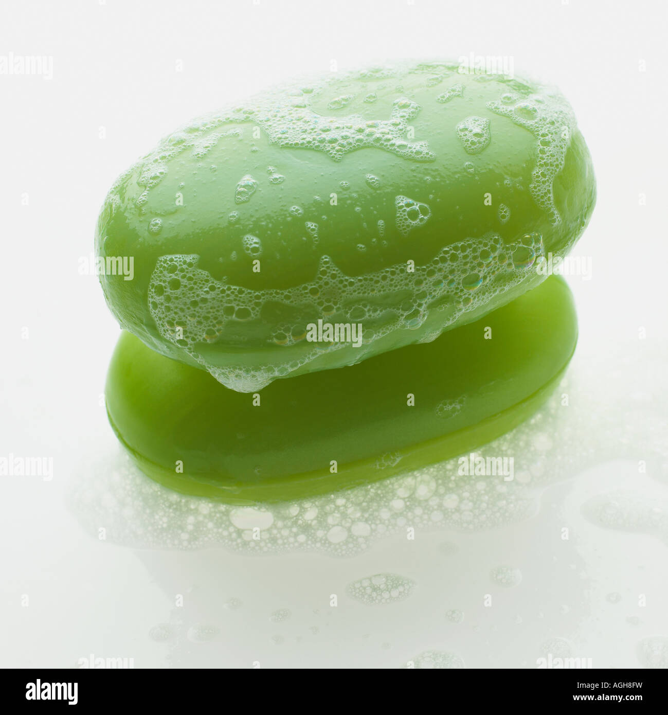 Wet bar of soap Stock Photo Alamy