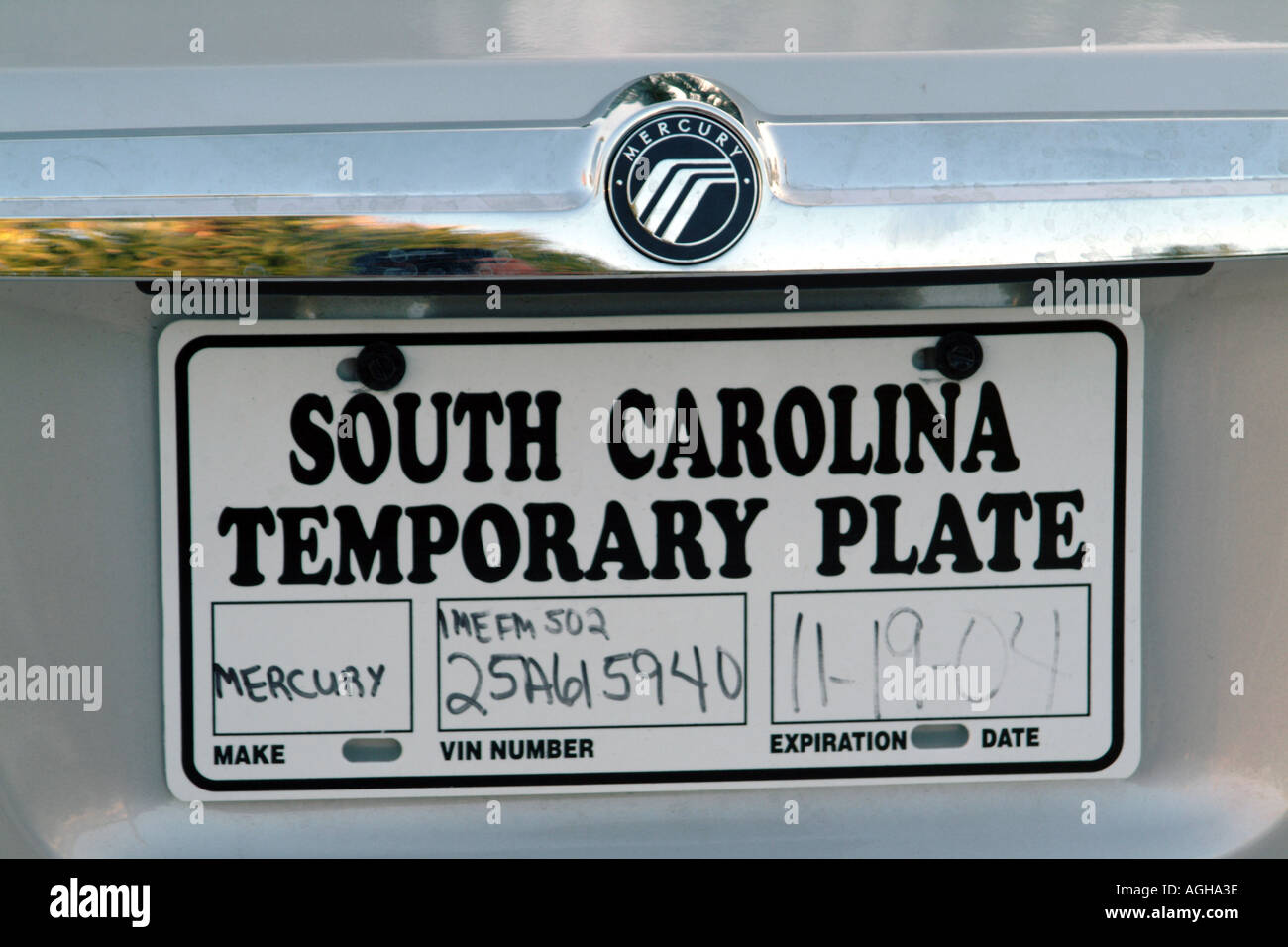 Printable Temporary License Plate South Carolina Printable Templates