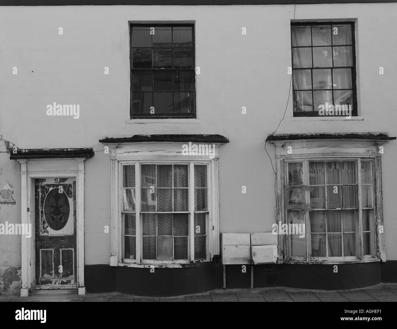 Isle of wight building Black and White Stock Photos & Images - Alamy