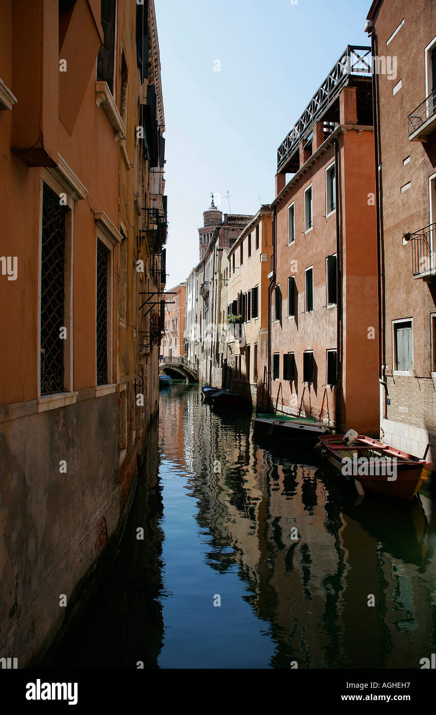 Italy Venice Houses by Grand Canal Stock Photo - Alamy