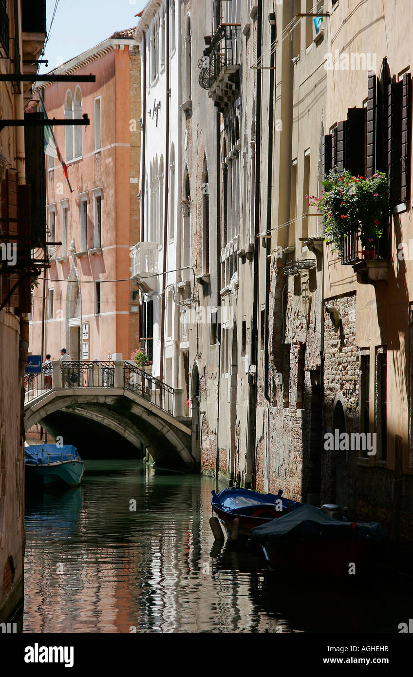 Italy Venice Houses by Grand Canal Stock Photo - Alamy