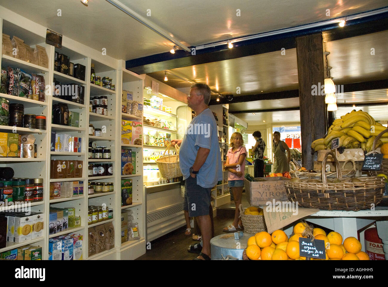 Produce in Judges Wholefoods Shop High Street Old Town Hastings East Sussex England Britain UK