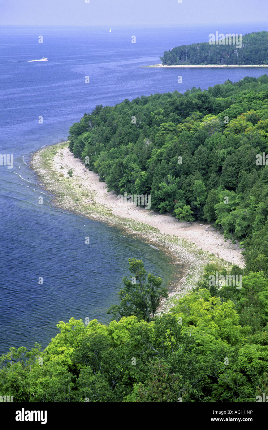 Green Bay Shoreline Peninsula State Park Usa Wisconsin
