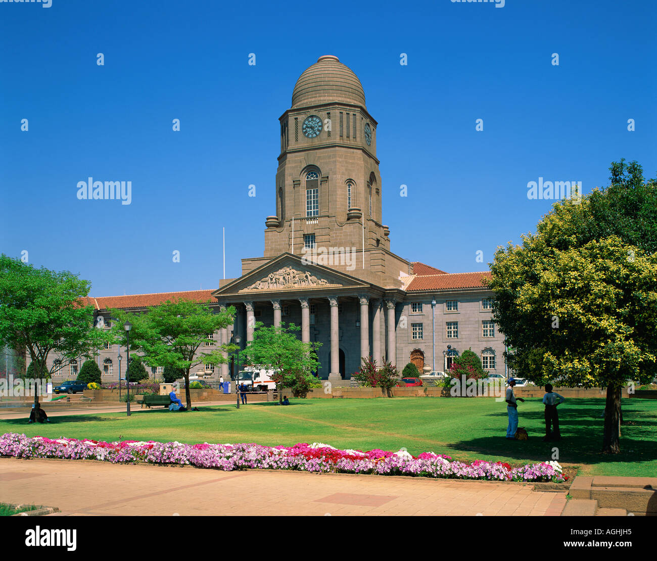 South Africa Pretoria City Hall Stock Photo Alamy