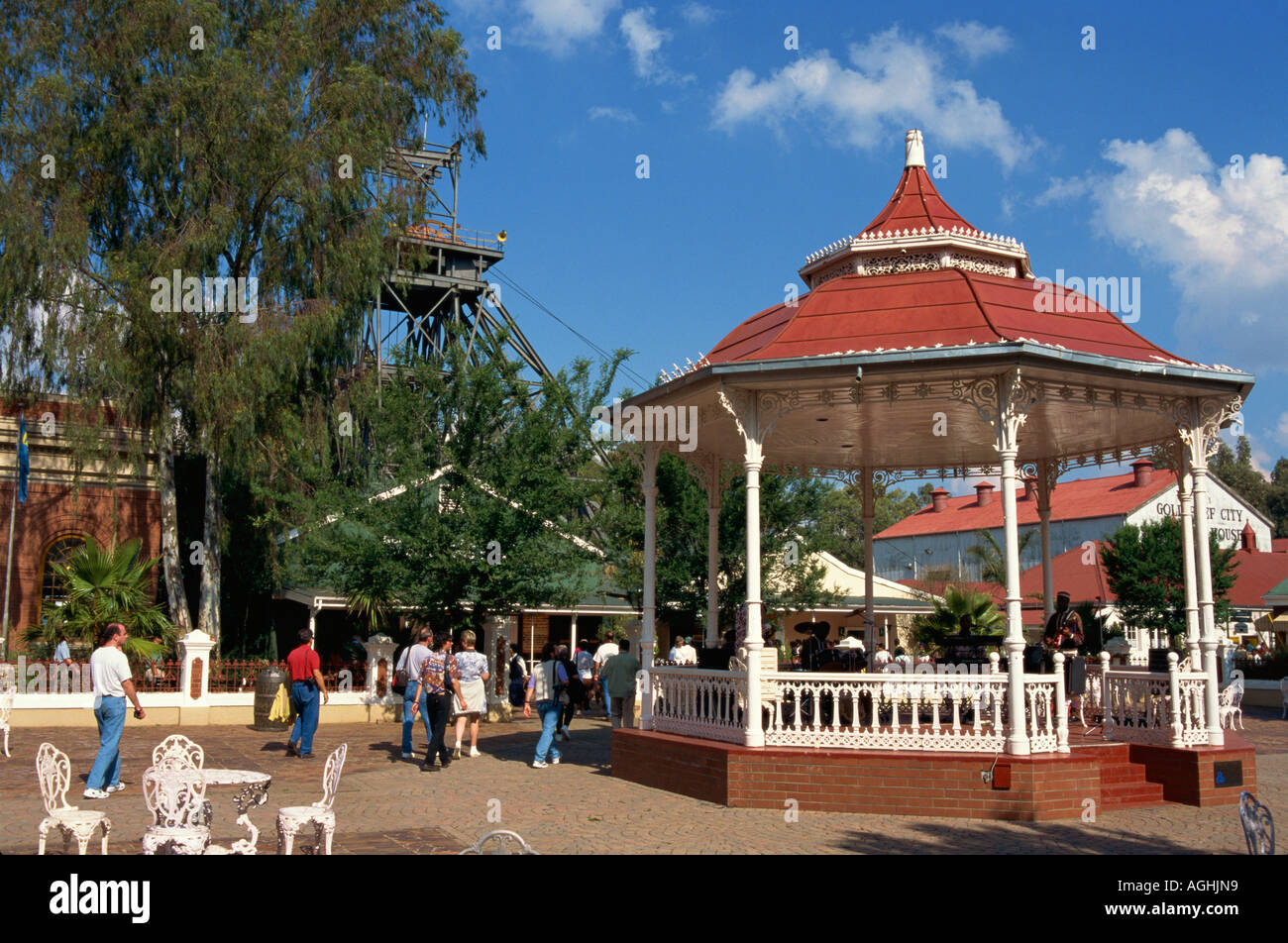 South Africa Johannesburg Gold Reef City Stock Photo