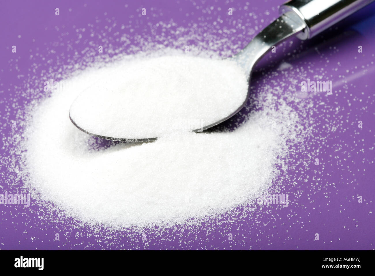 Teaspoon of Sugar Stock Photo Alamy