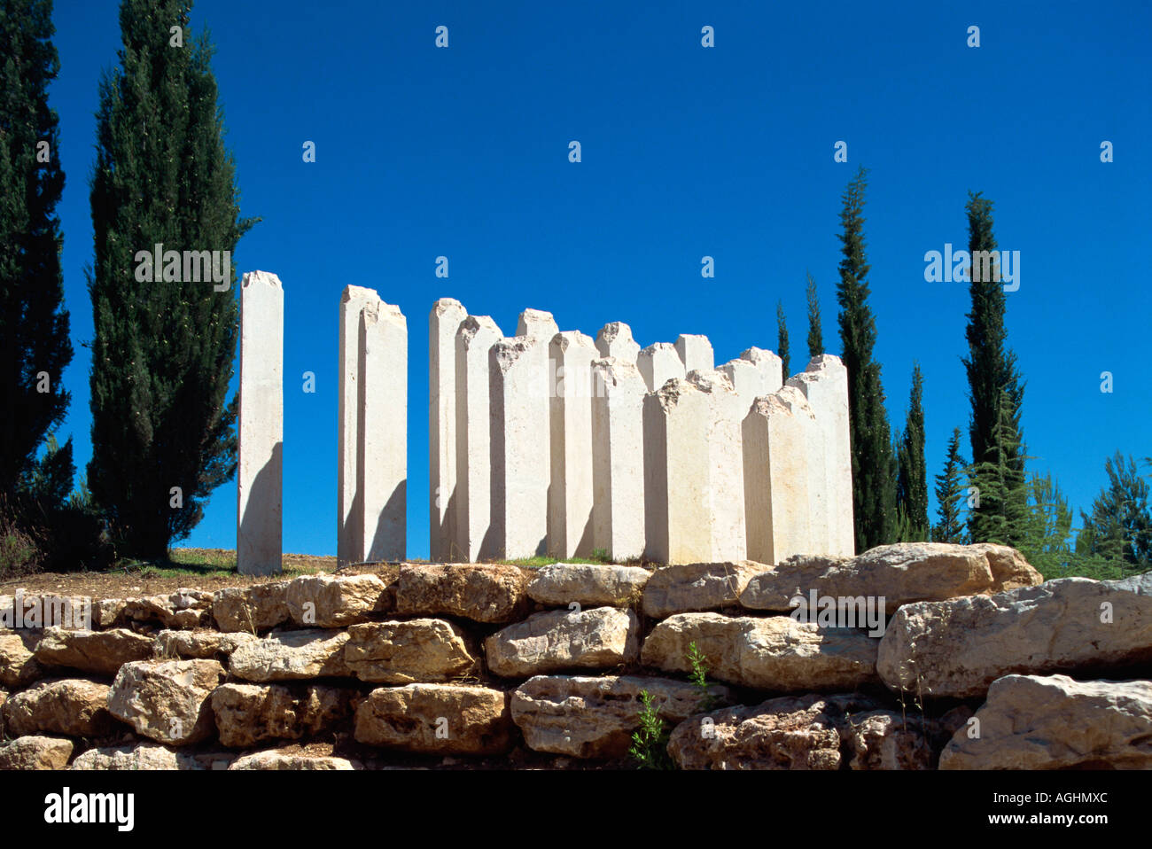 Israel Jerusalem Yad Vashem Children Memorial Stock Photo Alamy