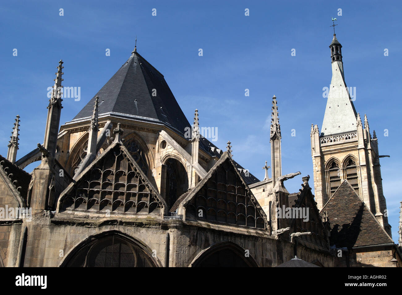 Eglise Saint Severin Paris France Stock Photo Alamy