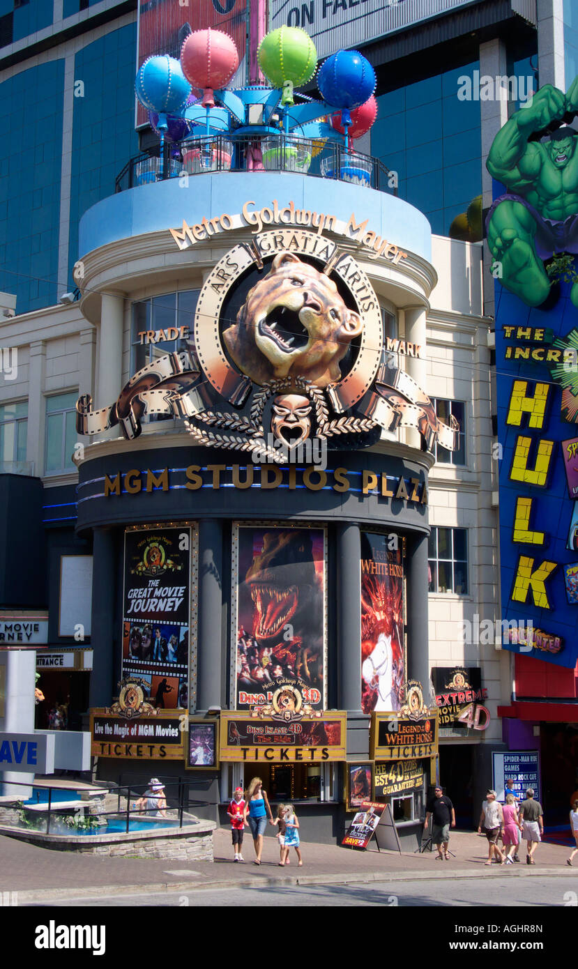 MGM Studios attraction at Niagara Falls Canada Stock Photo - Alamy