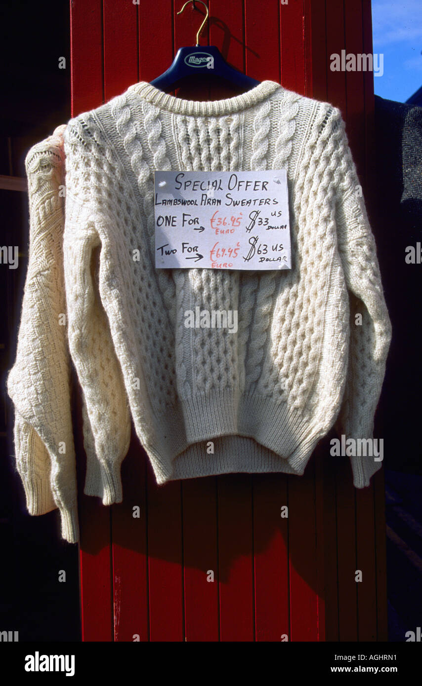 Typical irish sweater hi-res stock photography and images - Alamy
