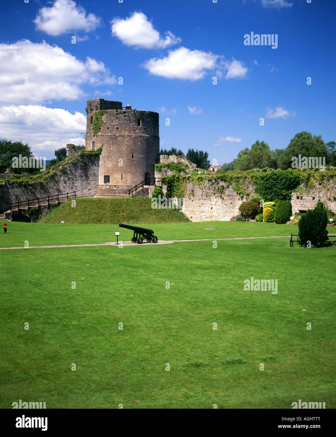 caldicot castle monmouthshire south wales Stock Photo Alamy
