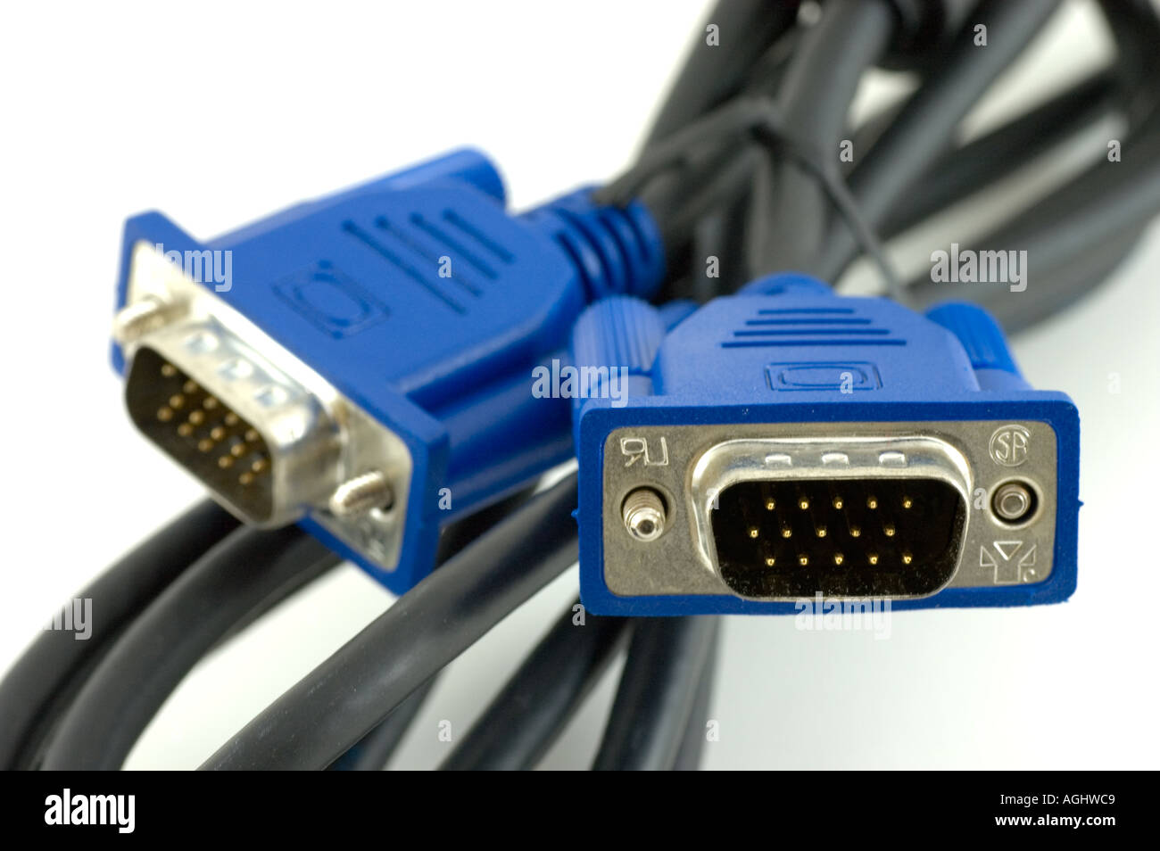 Male vga cable hi-res stock photography and images - Alamy