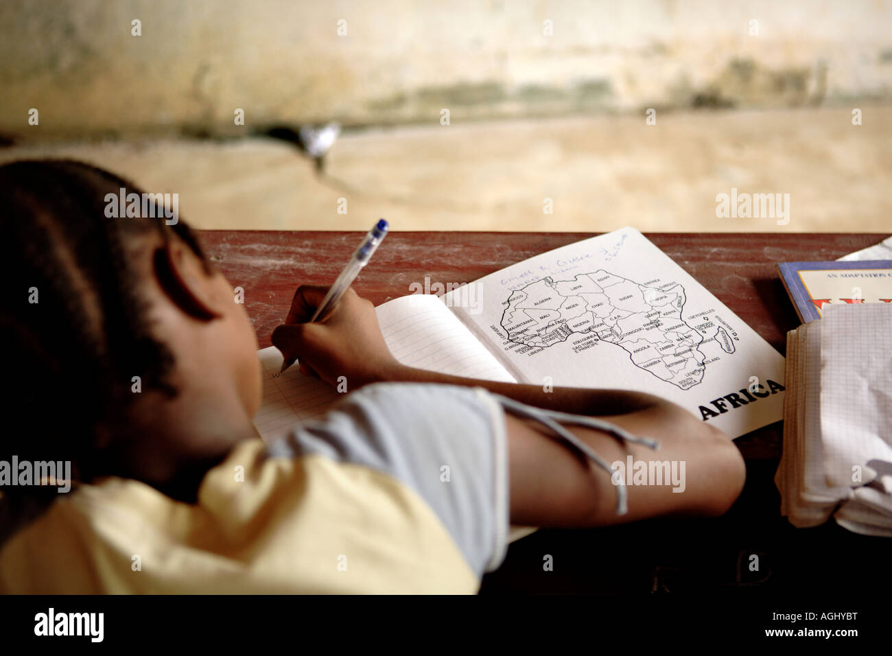 Students on the accelerated learning programme at zeah town school