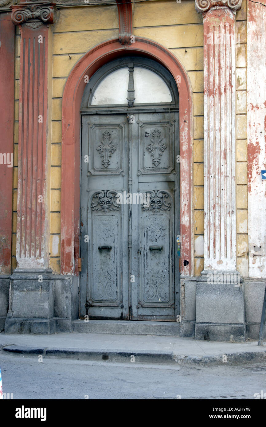 Ornate Door, Havana, Cuba Stock Photo - Alamy