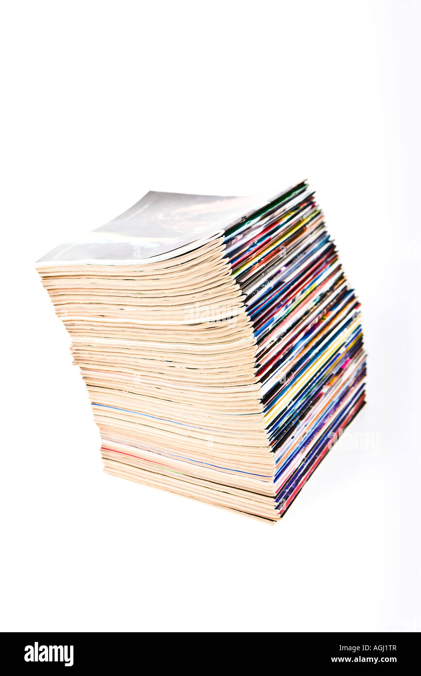 Magazines Stock Photo