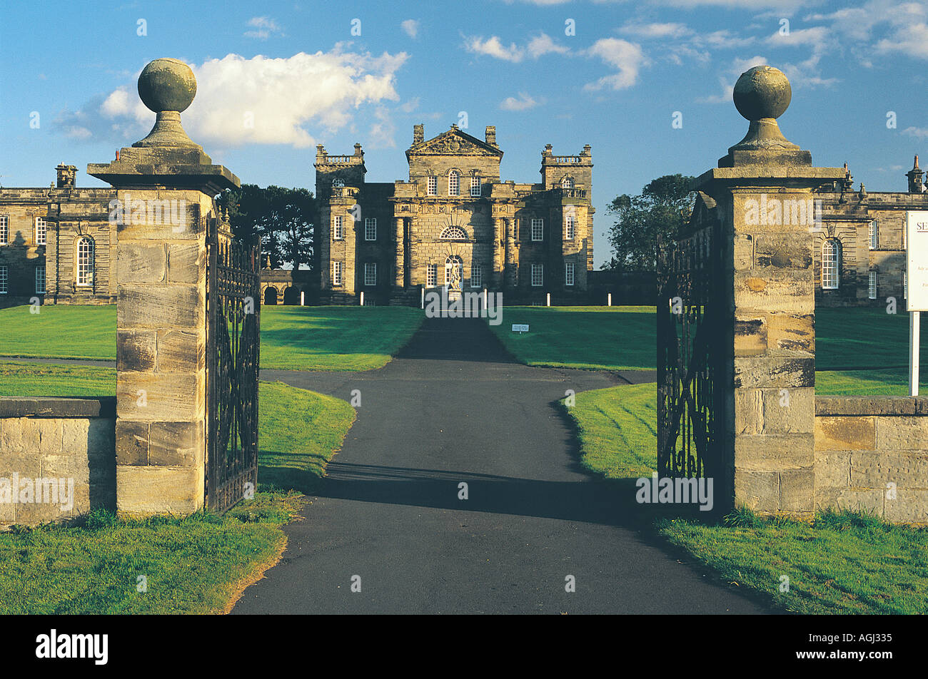 Seaton Delaval Hall Northumberland Stock Photo - Alamy