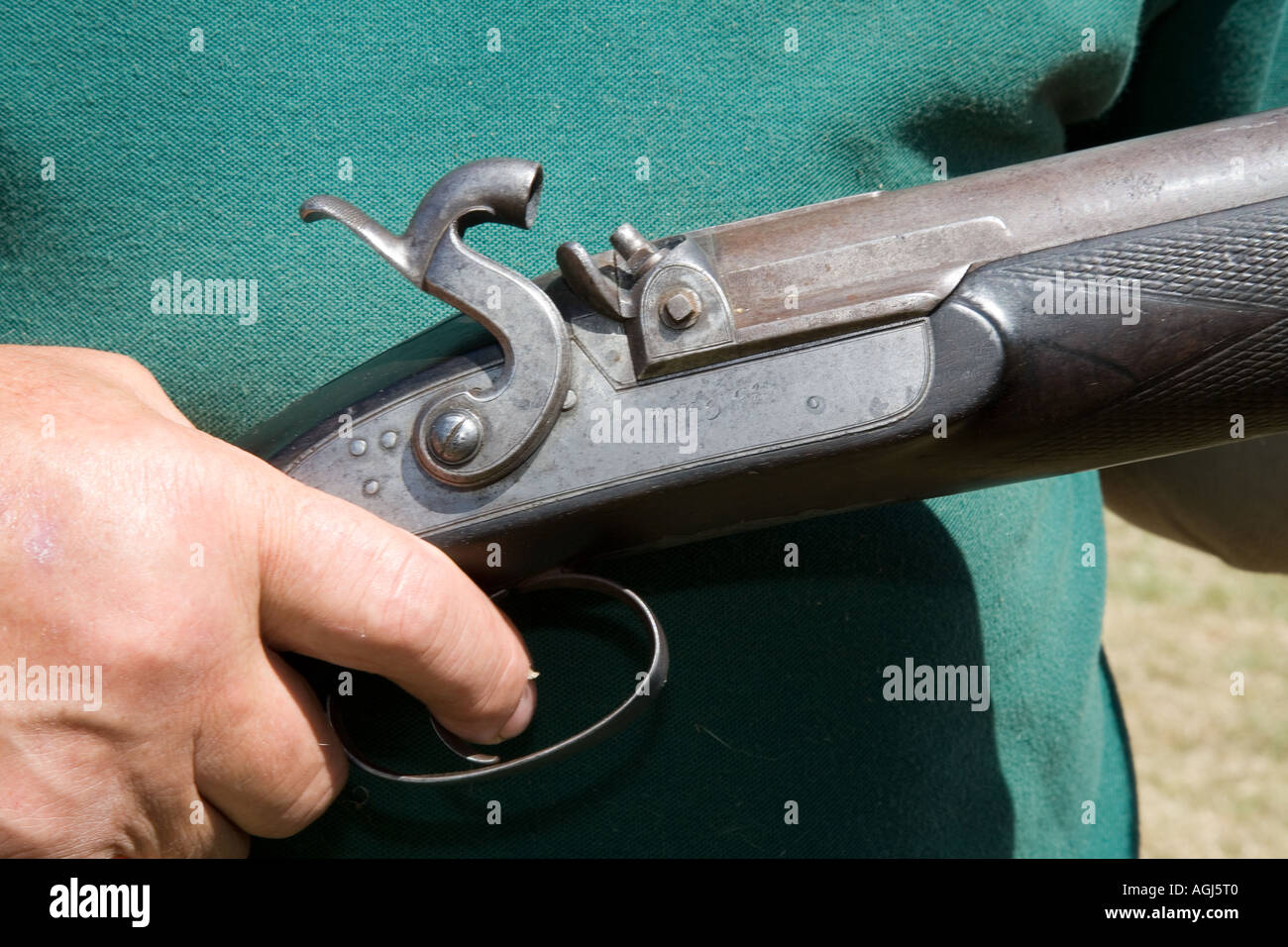 flintlock rifle gun hammer head Stock Photo - Alamy