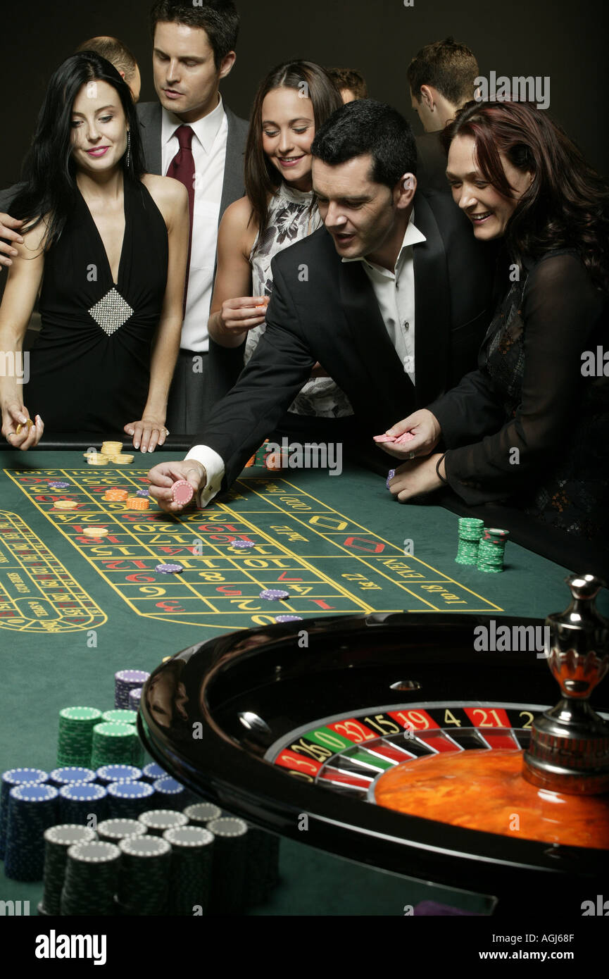 Gamblers roulette wheel hires stock photography and images Alamy