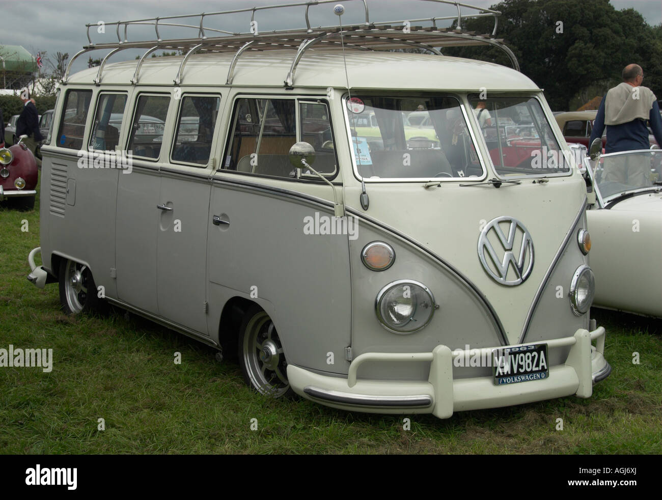 1963 VW Split Screen Camper Van Stock 